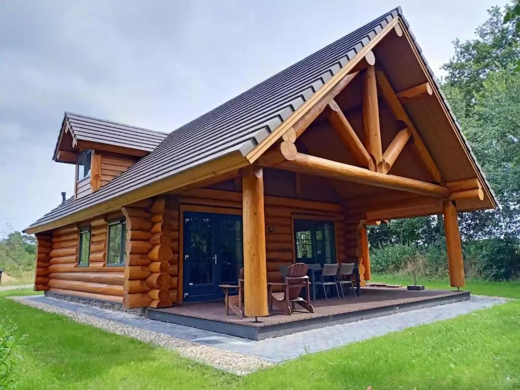 Unieke Houten Villa Met Sauna In Twente - 5P Den Ham 외부 사진