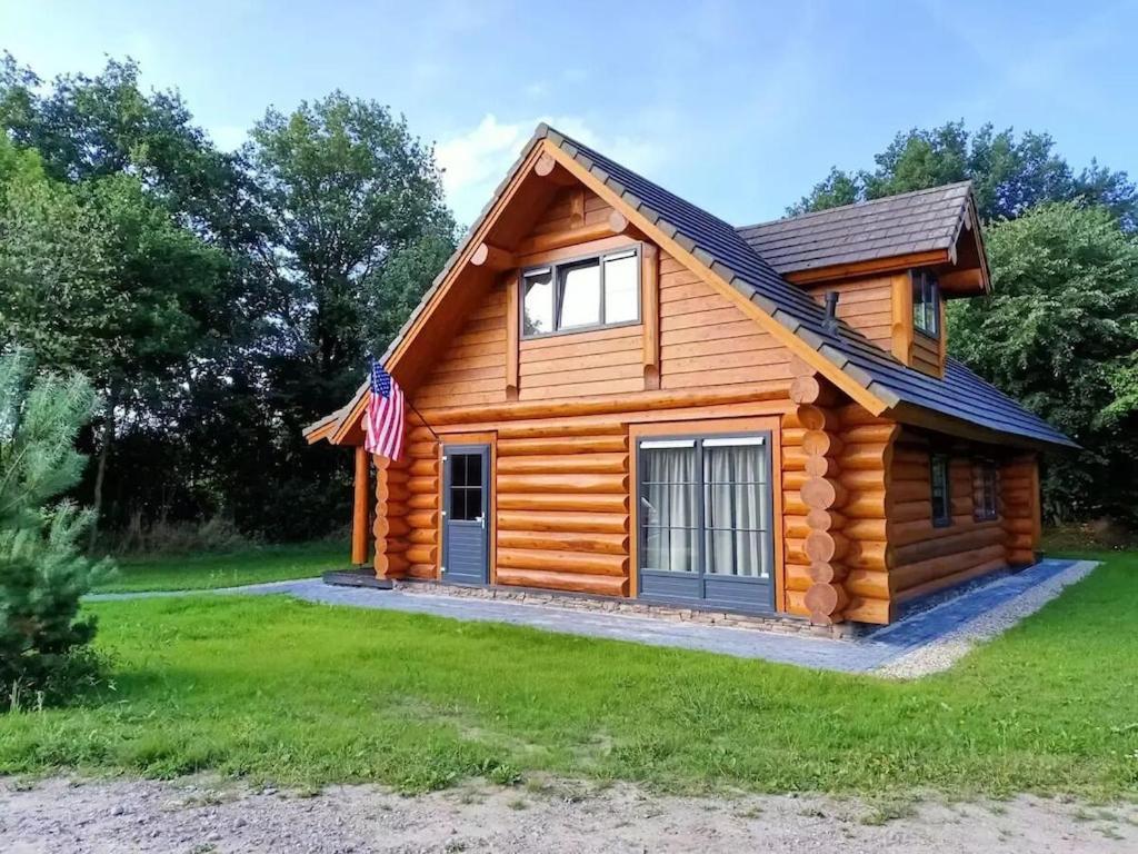 Unieke Houten Villa Met Sauna In Twente - 5P Den Ham 외부 사진