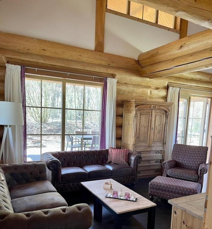 Unieke Houten Villa Met Sauna In Twente - 5P Den Ham 외부 사진