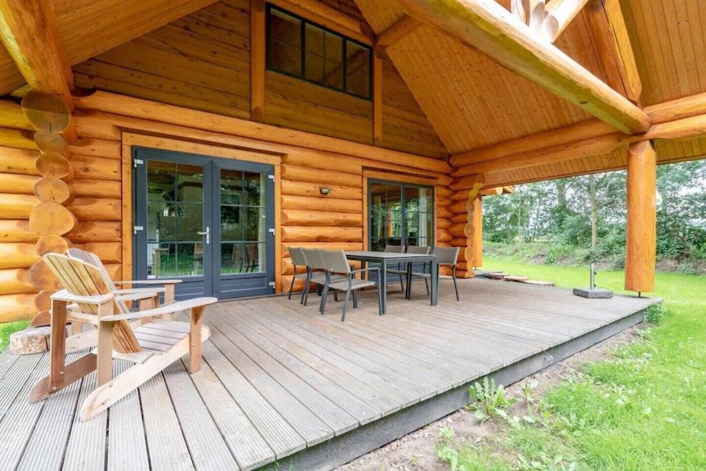 Unieke Houten Villa Met Sauna In Twente - 5P Den Ham 외부 사진