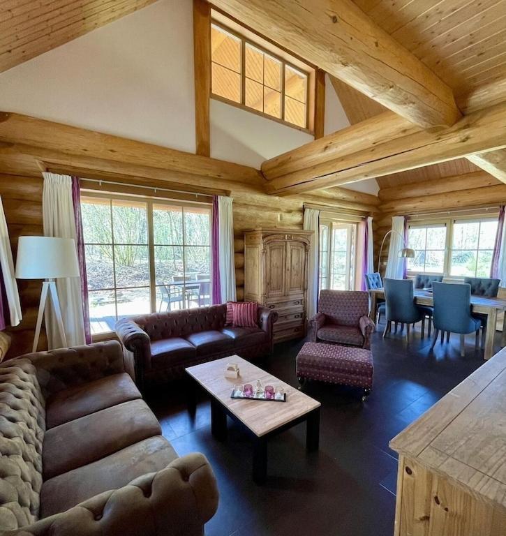 Unieke Houten Villa Met Sauna In Twente - 5P Den Ham 외부 사진