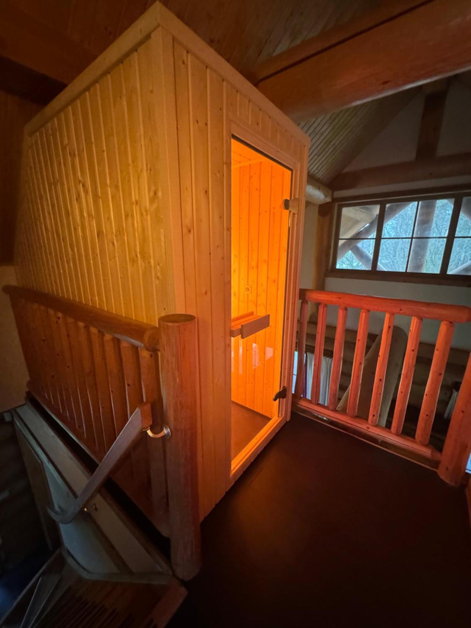 Unieke Houten Villa Met Sauna In Twente - 5P Den Ham 외부 사진
